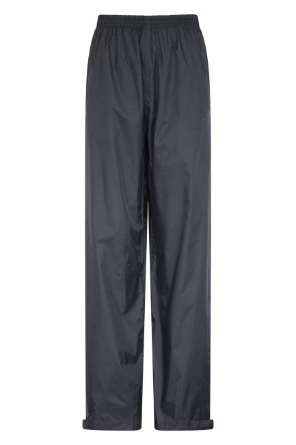 Mountain Warehouse Zwarte Regenbui Heren Waterdichte Broek Origineel