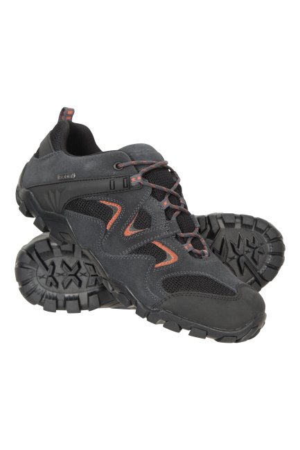 Curlews Waterdichte Wandelschoenen Heren Hot Dark-grey Mountain Warehouse