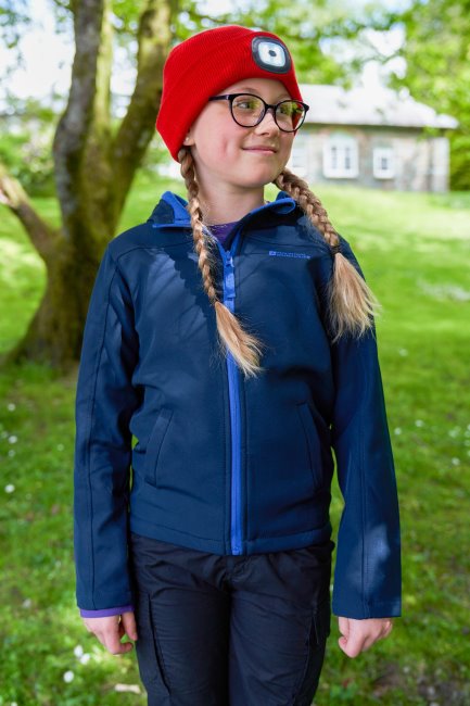 Exodus Kids Waterafstotende Softshell Marine Bergpakhuis Hot