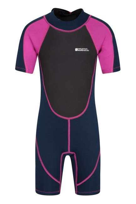 Kinder Shorty Wetsuit Mountain Warehouse Merken Roze