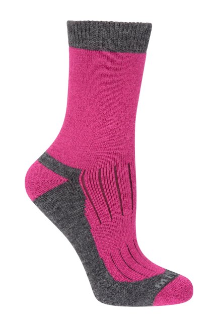 Mountain Warehouse Pink Hot Explorer Kids Merino Sokken