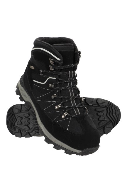 Boulder Heren Wintertrekkerlaarzen Charcoal Mountain Warehouse Best