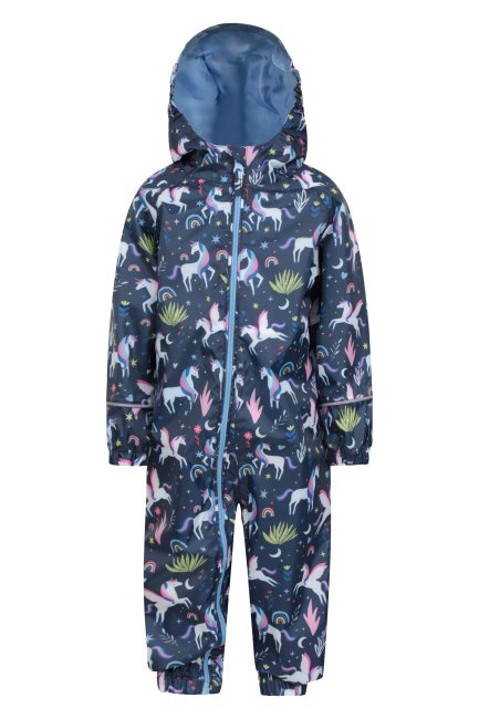 Mixed Mountain Warehouse Origin Plas Kids Waterdicht Regenpak Met Print