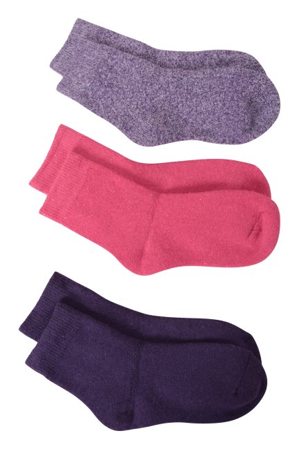 Collectie Berry Outdoor Kinder Wandelsokken 3-pack Mountain Warehouse