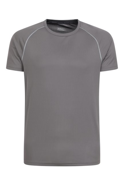 Endurance Heren Active T-shirt Mountain Warehouse Donkergrijze Collecties