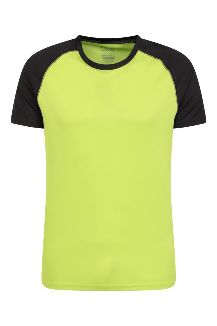 Mountain Warehouse Endurance Heren Active T-shirt Collectie Felgroen