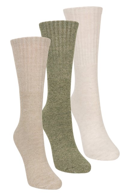 Outdoor Wandelsokken Dames 3-pack Mountain Warehouse Merk Beige
