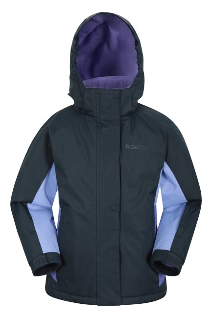 Donkerblauwe Mountain Warehouse Honey Kids Ski-jas Origin