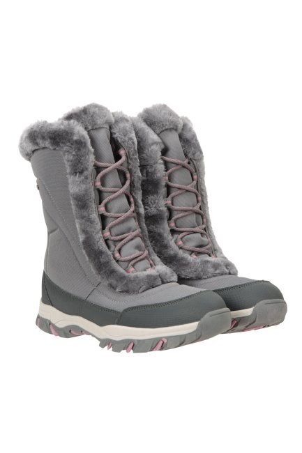 Licht-kaki Collecties Mountain Warehouse Ohio Dames Snowboots