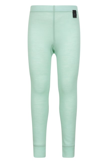 Teal Fashion Mountain Warehouse Merino Thermobroek Voor Kinderen Als Basislaag