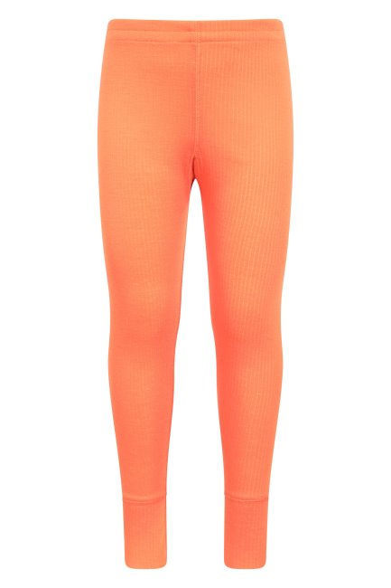 Mountain Warehouse Oranje Fashion Talus Thermobroek Voor Kinderen Als Basislaag