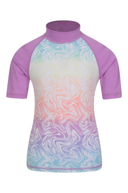 Kinderuitslagvest Met Korte Mouwen En Print Mountain Warehouse Nieuw Lichtgeel