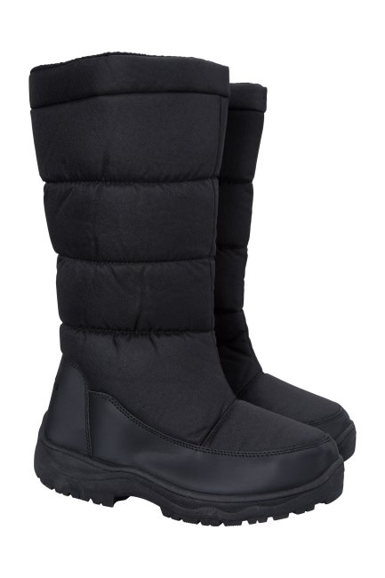 Black Mountain Warehouse Fashion Icey Lange Snowboots Voor Dames