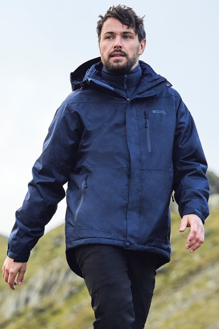 New Blue Mountain Warehouse Adelaarsvaren Melange 3 In 1 Herenjas