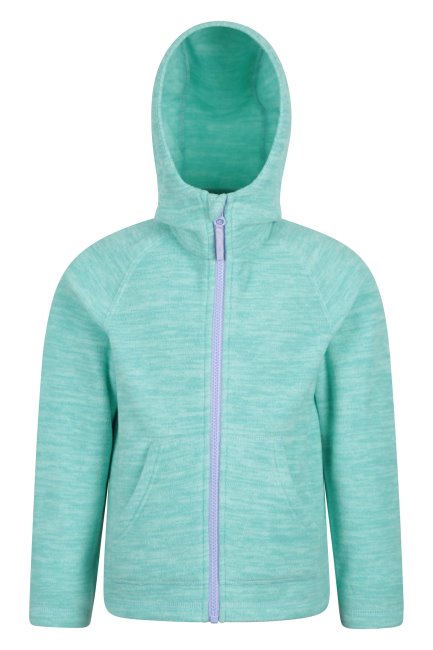 Lichtblauwe New Mountain Warehouse Snowdonia Kinder Hoodie