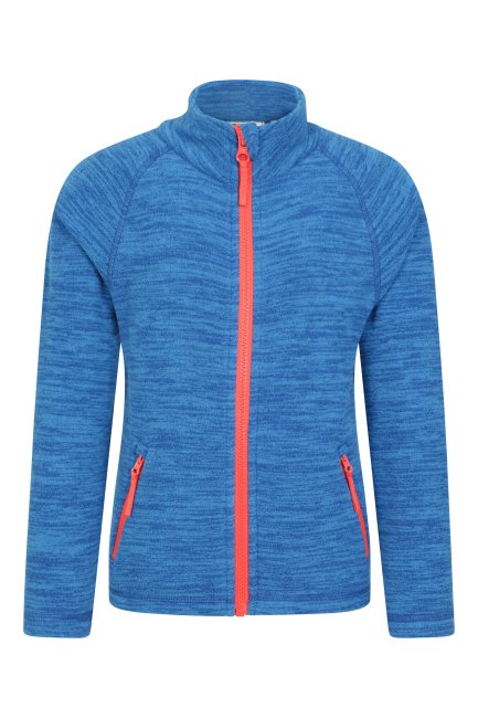 Mountain Warehouse Snowdonia Kinderfleece Origineel Blauw
