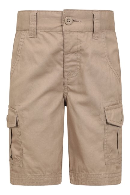 Beige Origin Mountain Warehouse Cargoshort Voor Kinderen