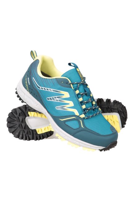 Lakeside Trail Waterdichte Hardloopschoenen Voor Dames Mountain Warehouse Origins Donkerblauw