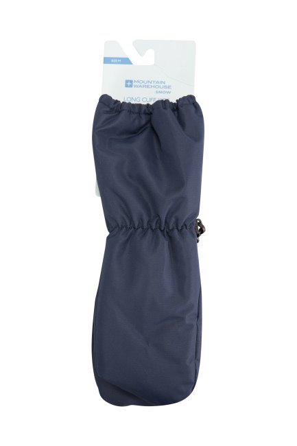 Originele Sneeuwwanten Voor Kinderen Met Lange Manchet Mountain Warehouse Navy