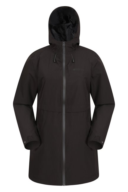 Bergmagazijn Hilltop Dames Waterdichte Jas Zwart Merk