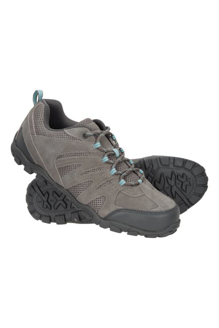 Grijze Outdoor Dames Wandelschoenen Mountain Warehouse-collectie