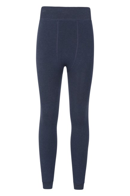 Dames Pluizige Fleece Gevoerde Legging Mountain Warehouse Marine Merk