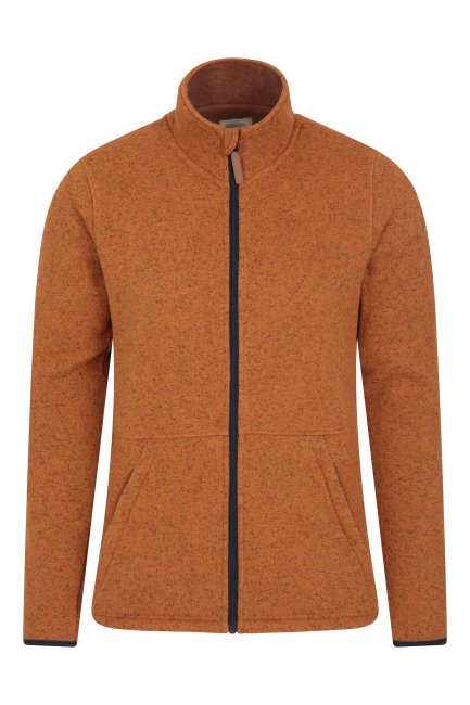 Mountain Warehouse Mustard Origins Idris Ii Fleecejack Met Rits Voor Heren