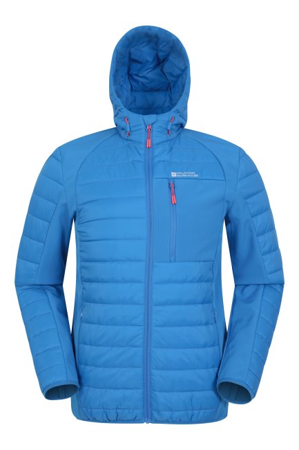 Mountain Warehouse Cobalt Best Turbine Ii Omgekeerde Softshell Voor Heren