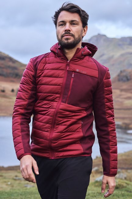 Brand Dark-red Mountain Warehouse Turbine Ii Heren Vernieuwde Softshell