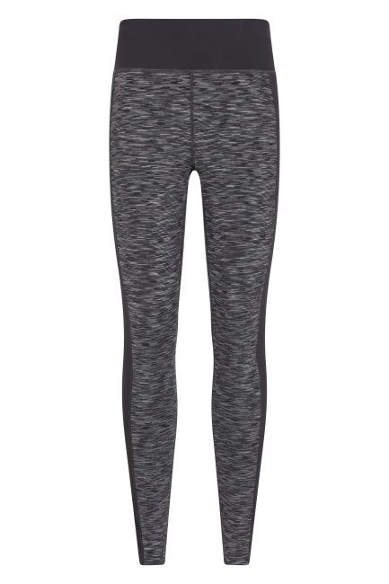 Black Collections Dames Leggings Met Buig- En Stretch Panelen Mountain Warehouse