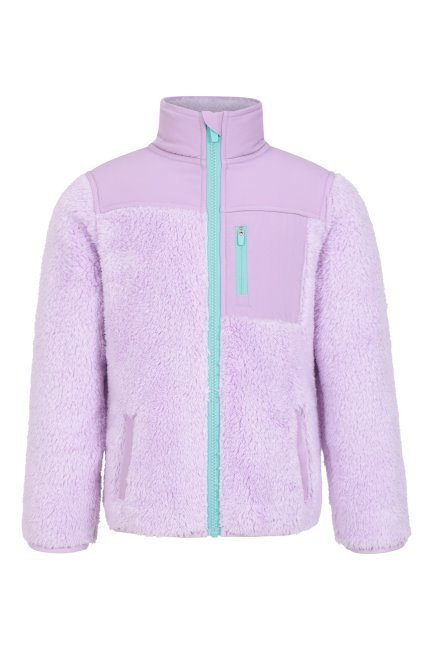 Kids Cosy Gerecycled Sherpa Fleece Lila Collectie Mountain Warehouse