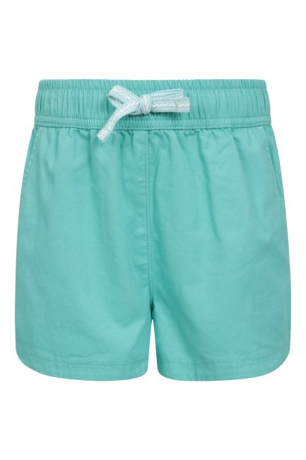 Mountain Warehouse Groenblauw Waterval Meisjes Biologische Shorts Origineel