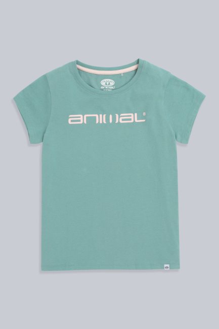 Groen Dier Sienna Bio T-shirt Voor Kinderen Mountain Warehouse Origins