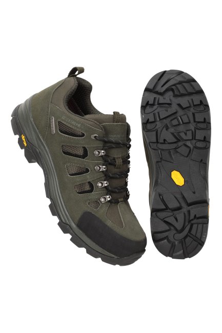 Kaki Beste Vertex Heren Extreme Vibram Schoenen Mountain Warehouse