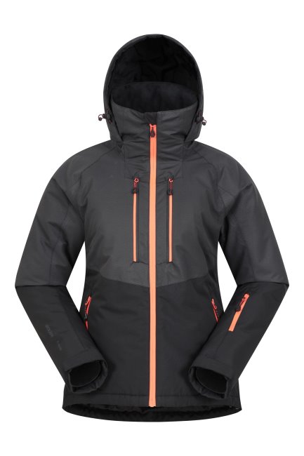 Mountain Warehouse Acceleratie Waterdichte Dames Ski-jas Hot Black