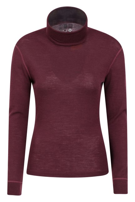 Merken Burgundy Mountain Warehouse Merino Coltrui Voor Dames