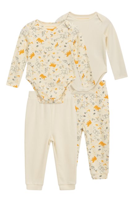 4-delige Babyset Beige Best Mountain Warehouse