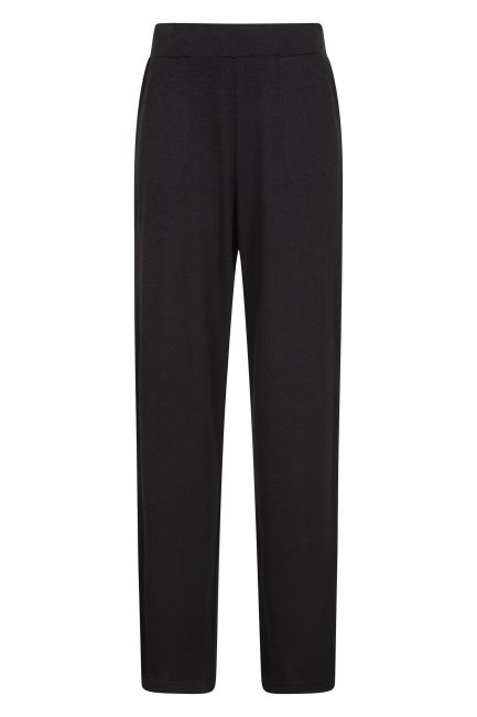 Beste Dames Uitgebreide Loungewear Broek Met Wijde Pijpen Mountain Warehouse Zwart