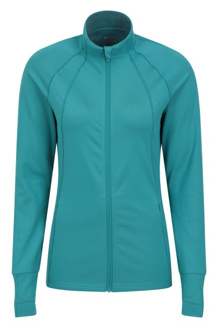Mountain Warehouse Groenblauw Collectie Vervangene Actieve Middenlaag Voor Dames