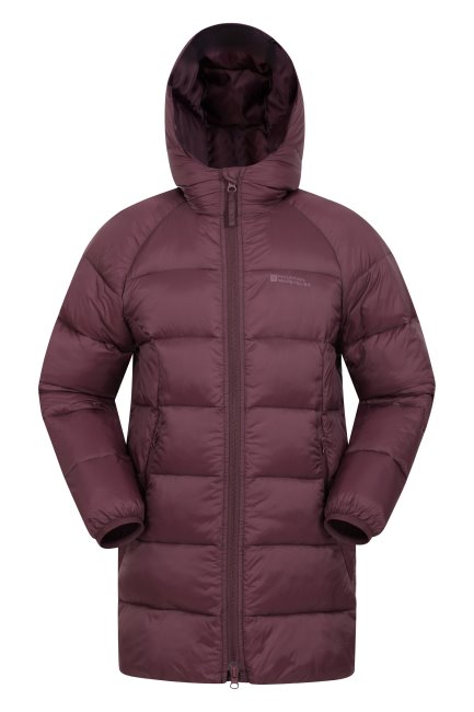 Collectie Grape Mountain Warehouse Freya Longline Gewatteerde Kinderjas