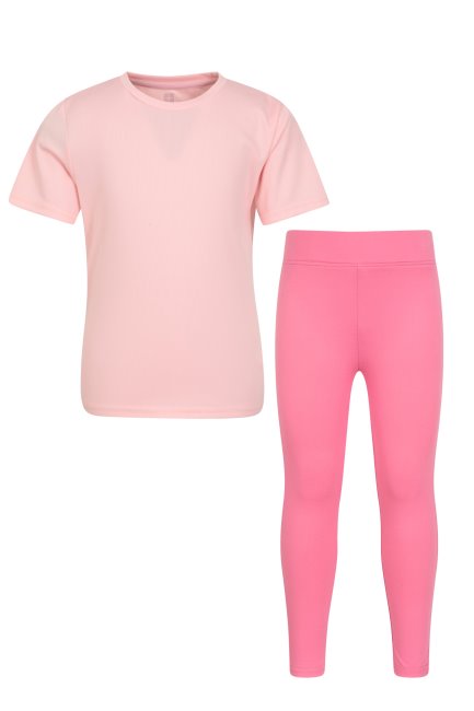 Kids 2-delige Sportset Beste Roze Bergpakhuis