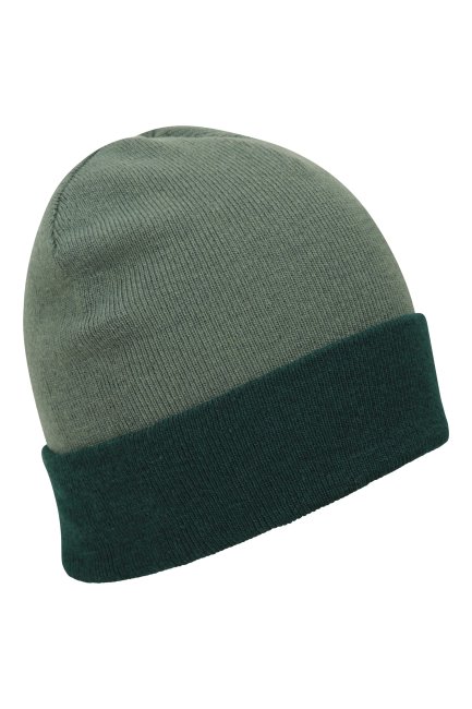 Kaki Augusta Omkeerbare Gerecyclede Beanie Mountain Warehouse Best