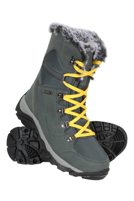 Fashion Banff Waterdichte Dames Snowboots Petrol Mountain Warehouse