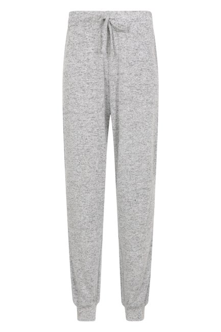 Mountain Warehouse Fashion Grijze Dames Uitgebreide Loungewear Taps Toelopende Broek