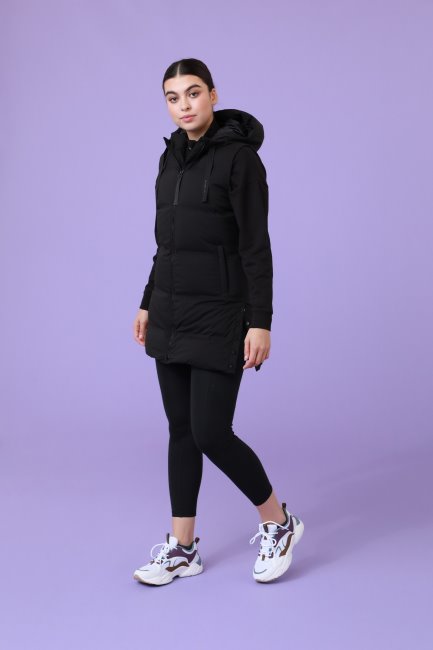 Best Git Zwarte Active People Cosi Cloud Bodywarmer Voor Dames Mountain Warehouse