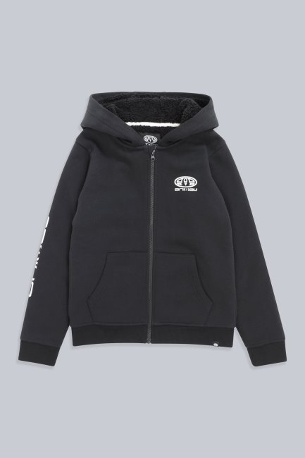 Hot Black Animal Cade Kids Biologische Hoodie Mountain Warehouse