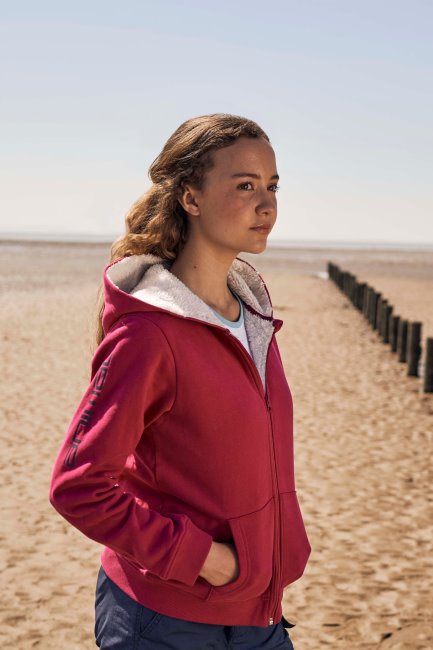 Animal Elle Kids Biologische Hoodie Collecties Mountain Warehouse Roze