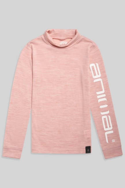 Mountain Warehouse Lichtroze Collectie Animal Wikkeltop Van Merinowol Voor Kinderen