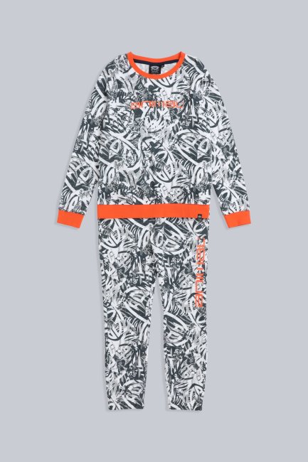 Animal Dose Kinderpyjama Set Mountain Warehouse Collectief Grijs