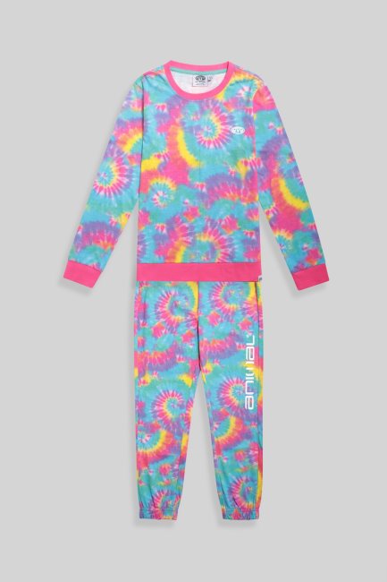Hot Mountain Warehouse Animal Dromerige Kinder Pyjama Set Roze